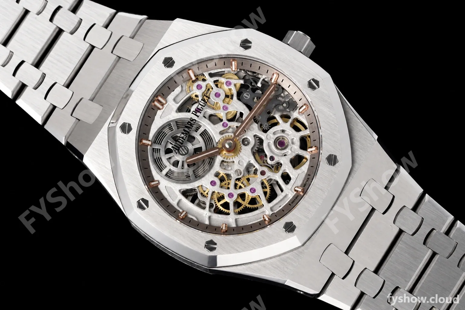 Audemars Piguet - Royal Oak Openworked 39mm 16204ST SS/SS Skeleton Dial ZF A7124 - Image 5