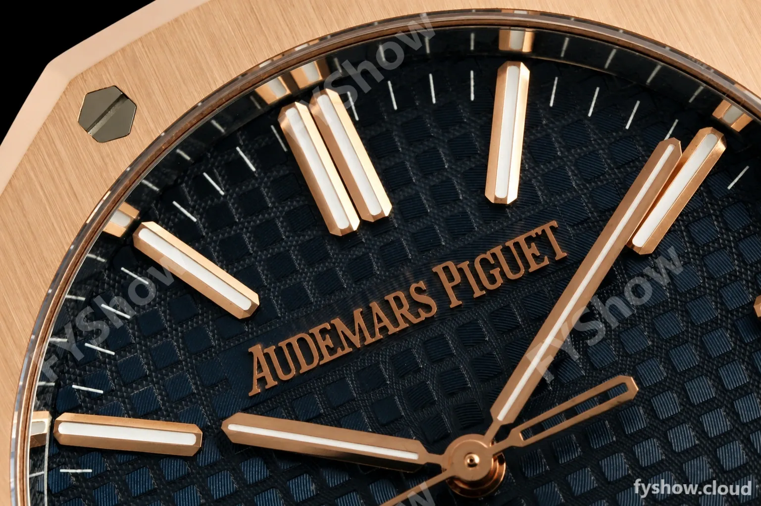 Audemars Piguet - Royal Oak 41mm 15510OR Gain Weight RG/RG Blue Dial DDF DD4302 Mod - Image 23