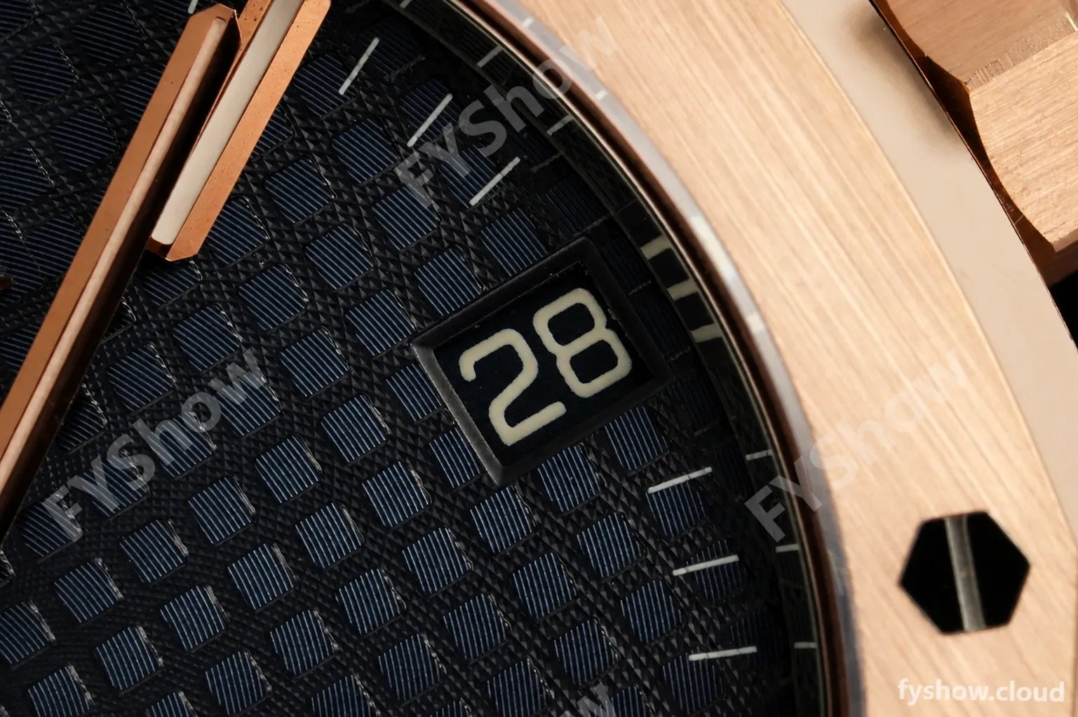 Audemars Piguet - Royal Oak 41mm 15510OR Gain Weight RG/RG Blue Dial DDF DD4302 Mod - Image 24