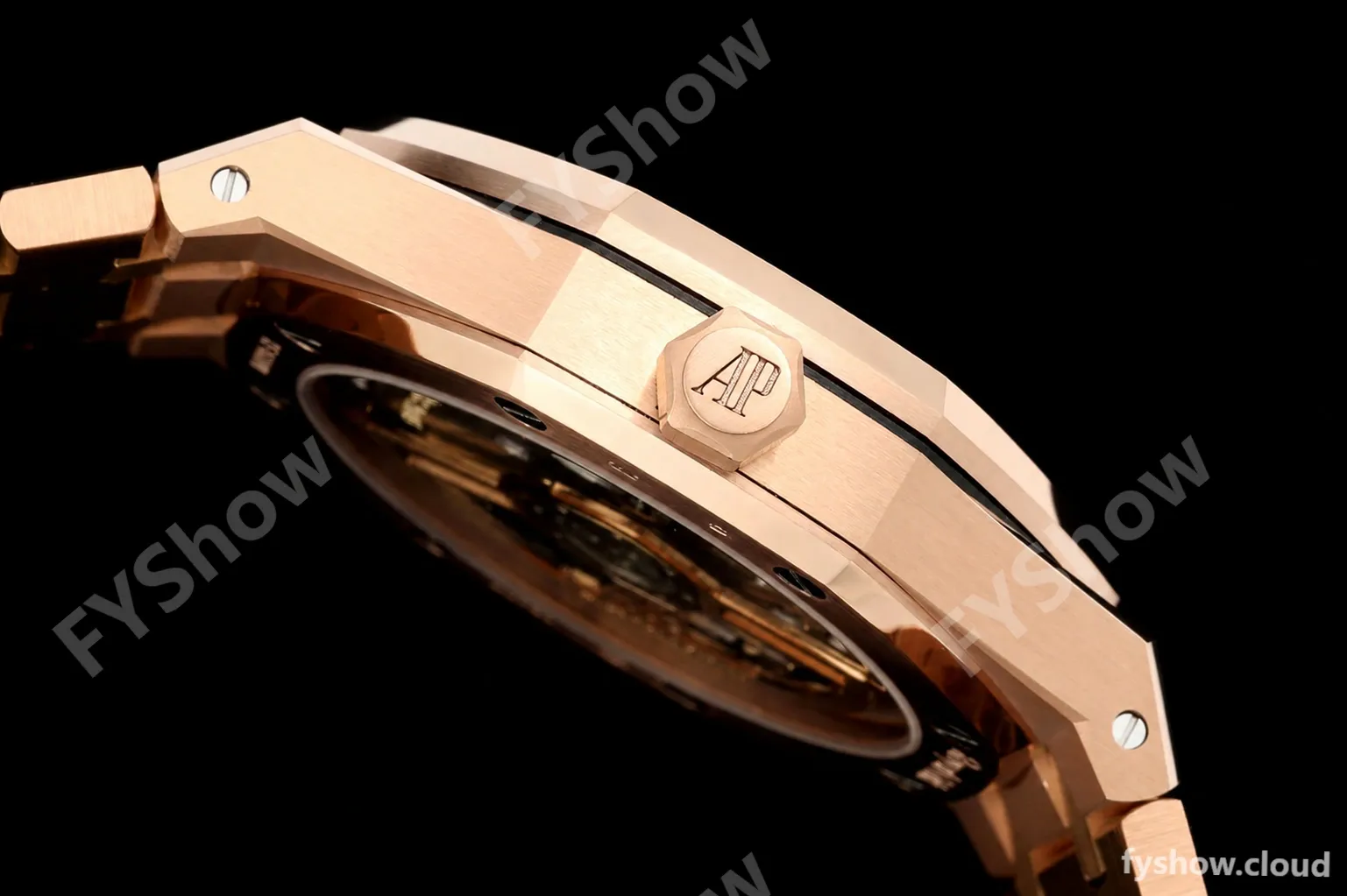 Audemars Piguet - Royal Oak 41mm 15510OR Gain Weight RG/RG Blue Dial DDF DD4302 Mod - Image 3