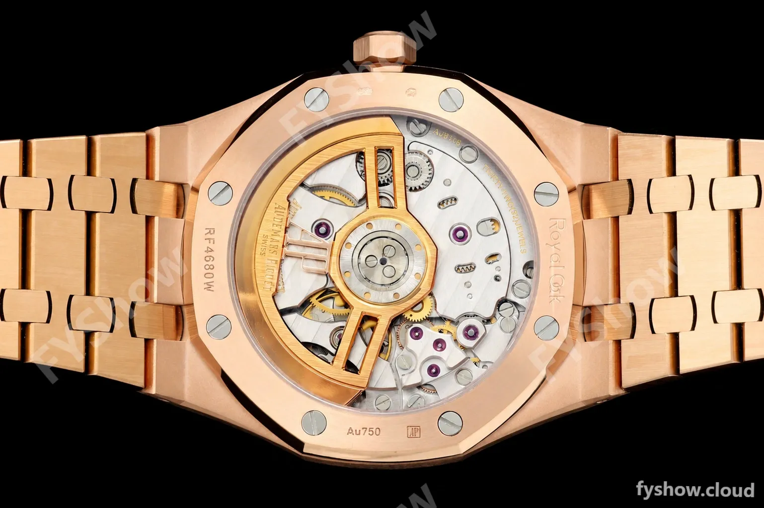 Audemars Piguet - Royal Oak 41mm 15510OR Gain Weight RG/RG Blue Dial DDF DD4302 Mod - Image 6