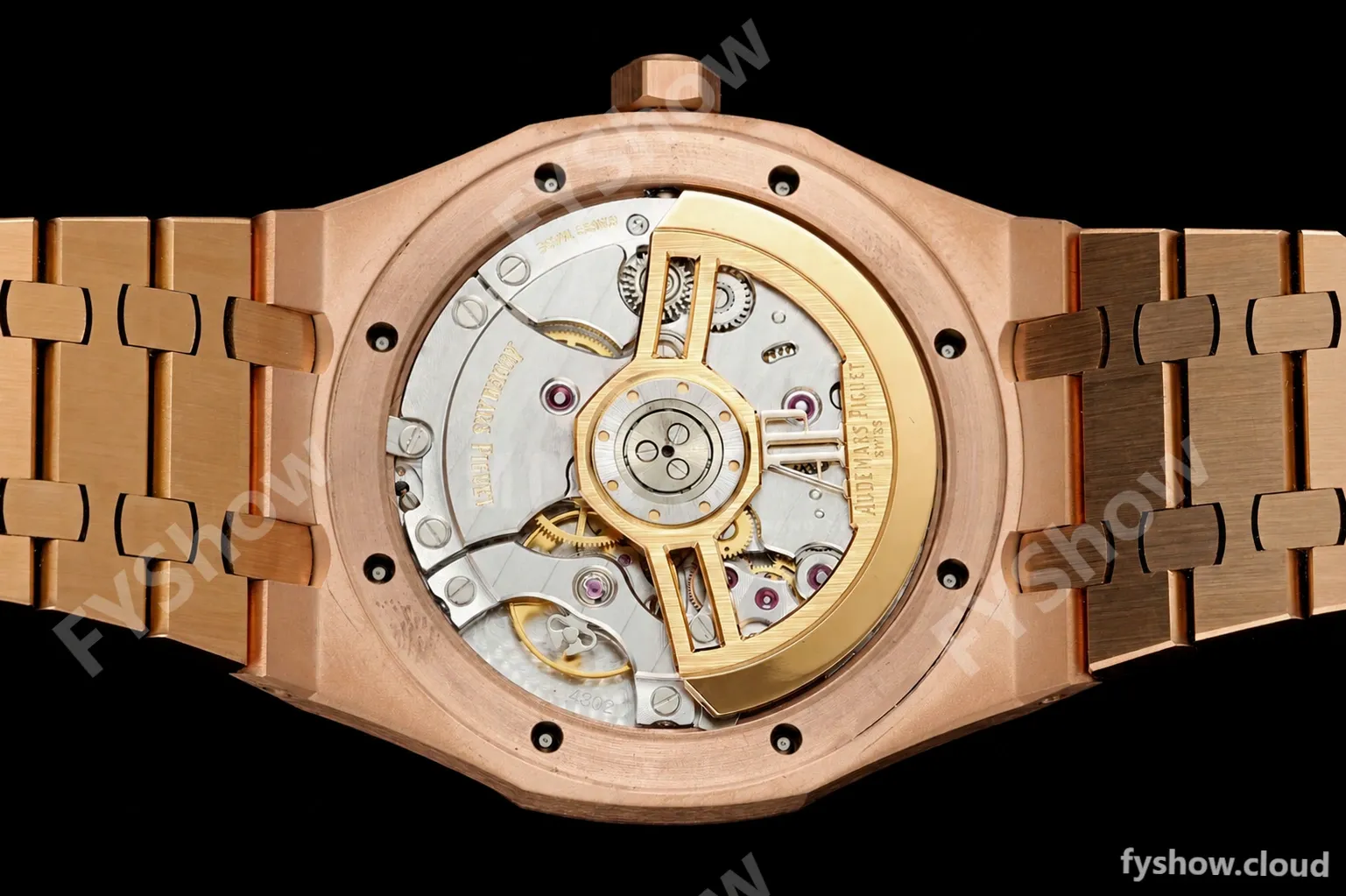 Audemars Piguet - Royal Oak 41mm 15510OR Gain Weight RG/RG Blue Dial DDF DD4302 Mod - Image 7