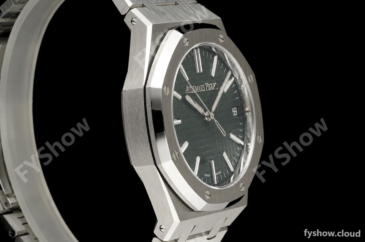 Audemars Piguet - Royal Oak 41mm 15510ST SS/SS Grn/Stk DDF DD4302 Mod - Image 2