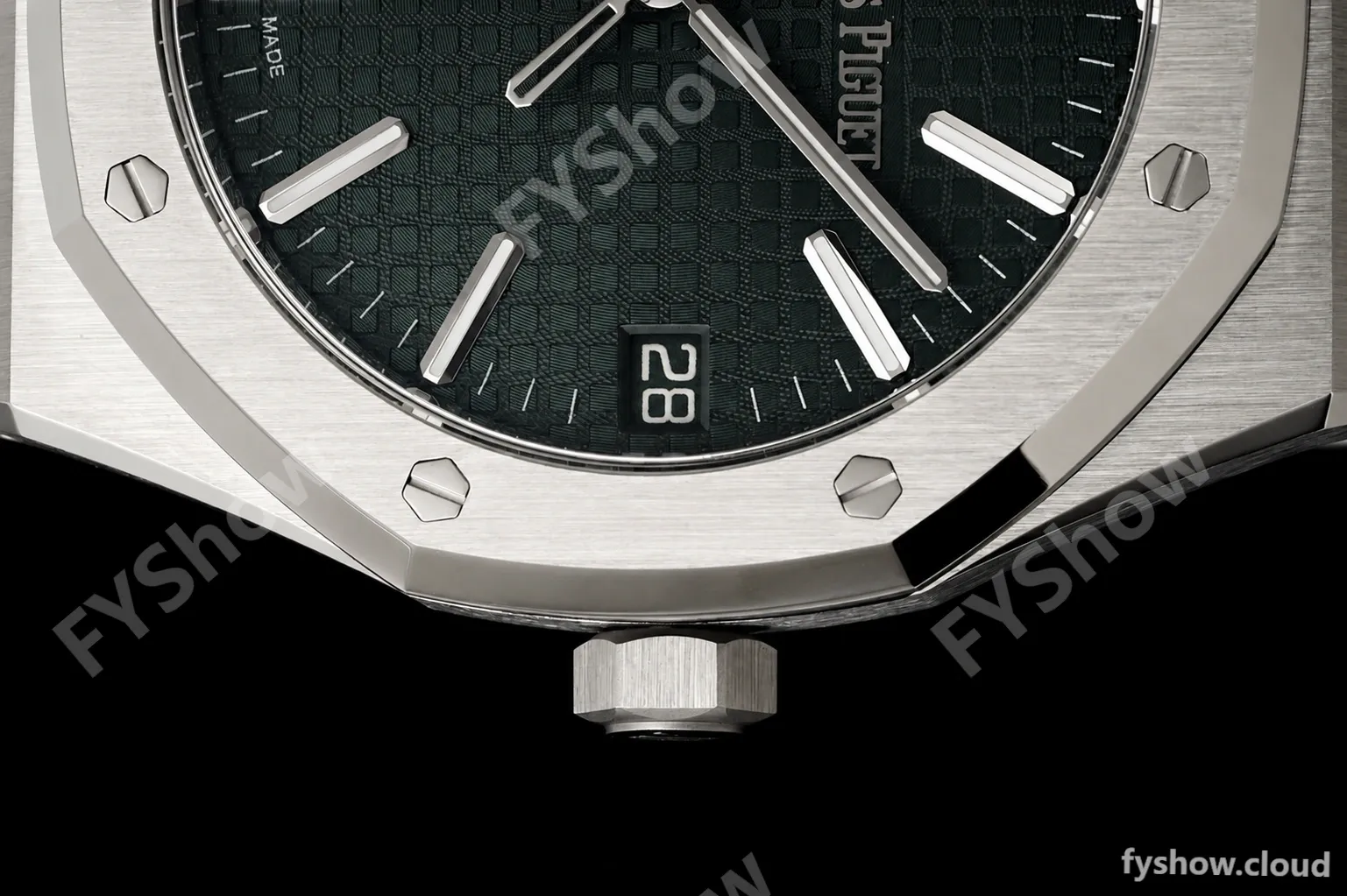 Audemars Piguet - Royal Oak 41mm 15510ST SS/SS Grn/Stk DDF DD4302 Mod - Image 8