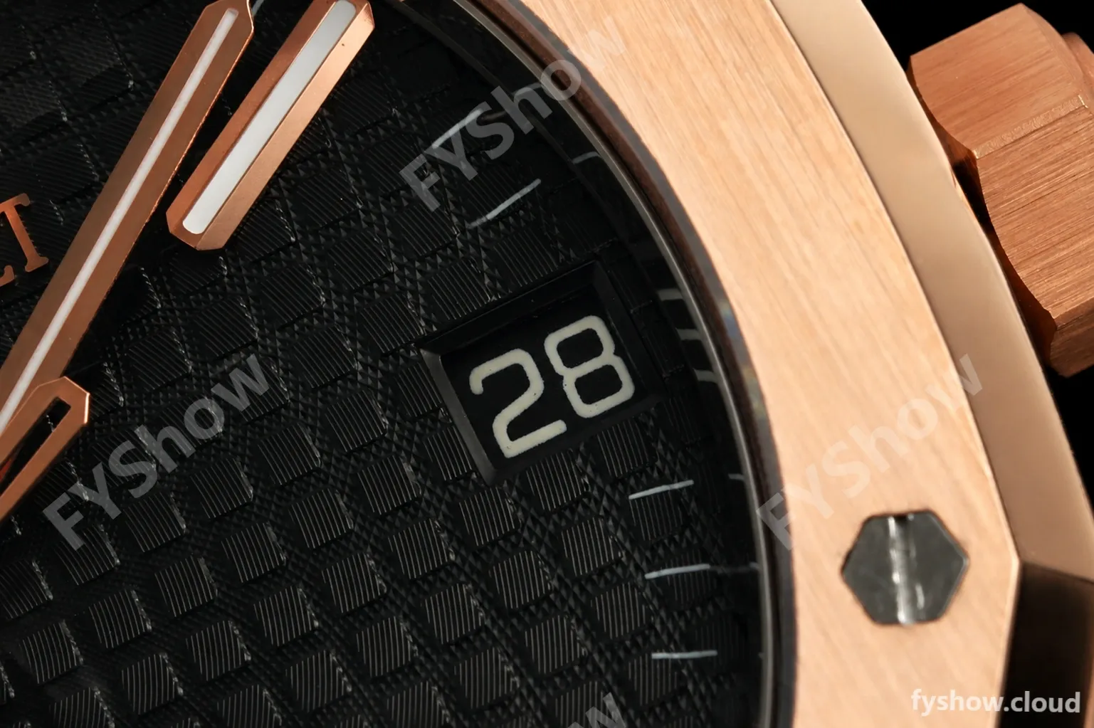 Audemars Piguet - Royal Oak 41mm 15510OR Gain Weight RG/LE Black Dial DDF DD4302 Mod - Image 22