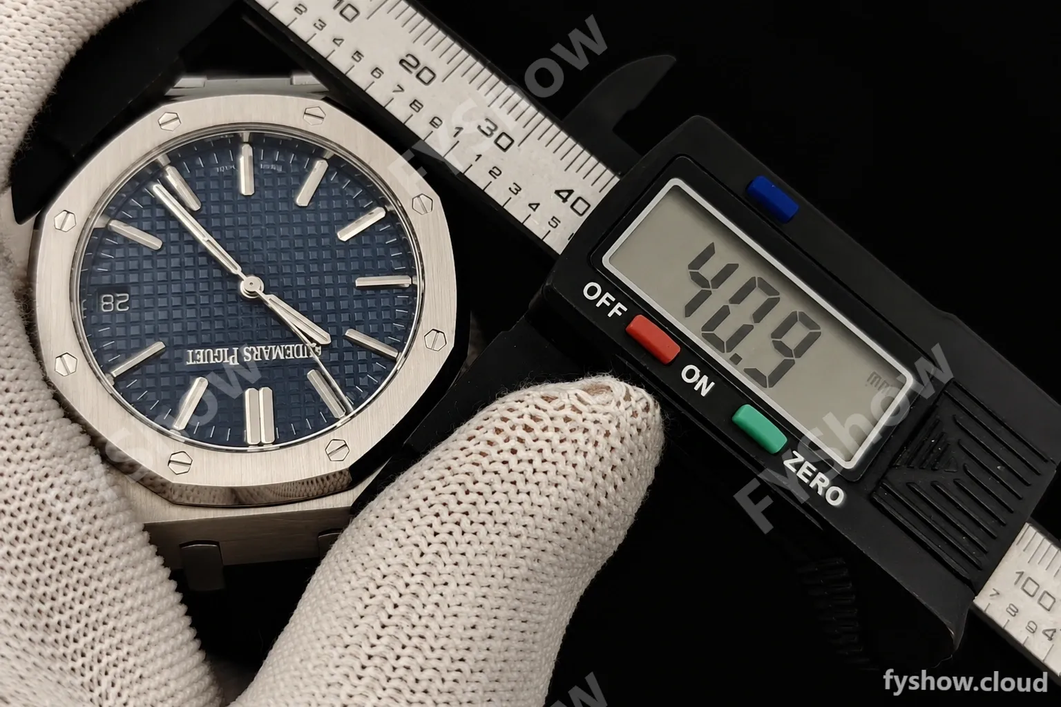 Audemars Piguet - Royal Oak 41mm 15510ST SS/RU Blu/Stk DDF DD4302 Mod - Image 6