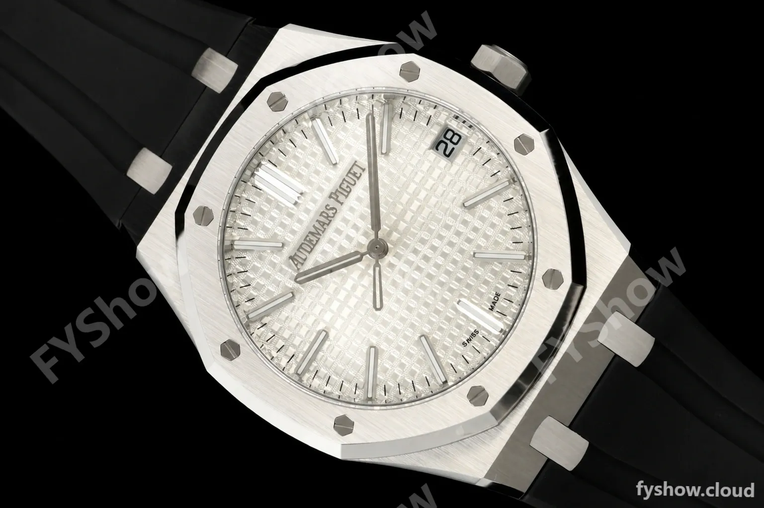 Audemars Piguet - Royal Oak 41mm 15510ST SS/RU Wht/Stk DDF DD4302 Mod - Image 25