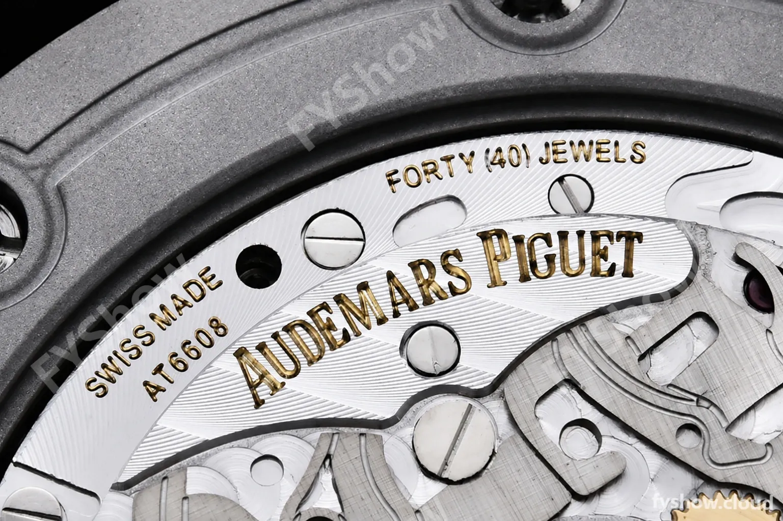 Audemars Piguet - AP ROO Chronograph SS/SS Black/Num APF A3126 Mod - Image 23