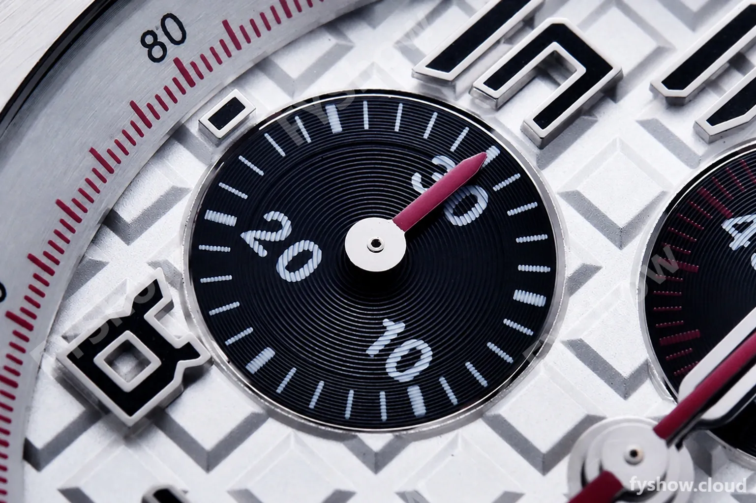 Audemars Piguet - AP ROO Chronograph SS/SS Wht/Num APF 7750 Mod - Image 9