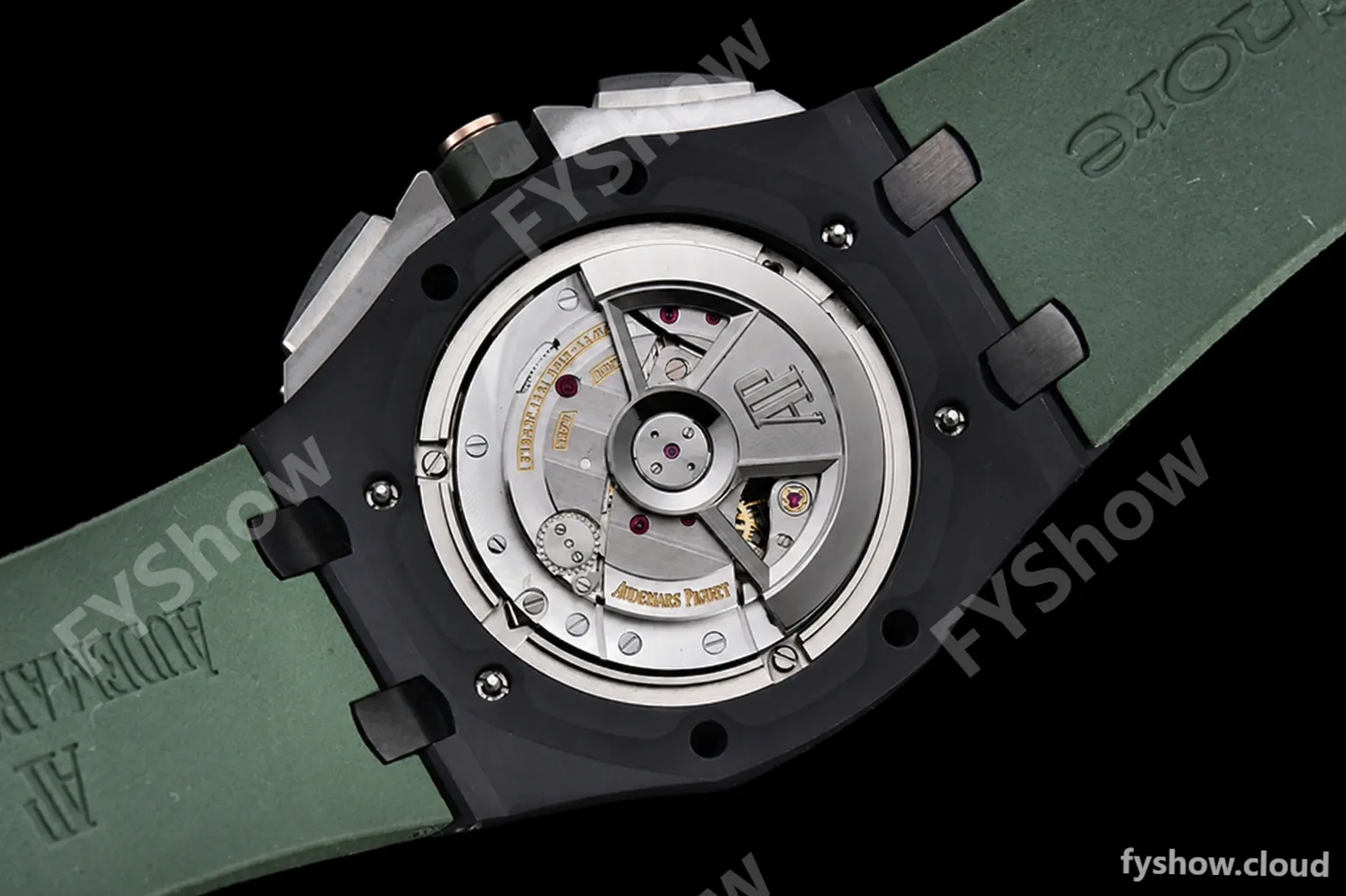 Audemars Piguet - AP ROO Chronograph Grn CER/RU G-Grn/Num APF A3126 Mod - Image 20