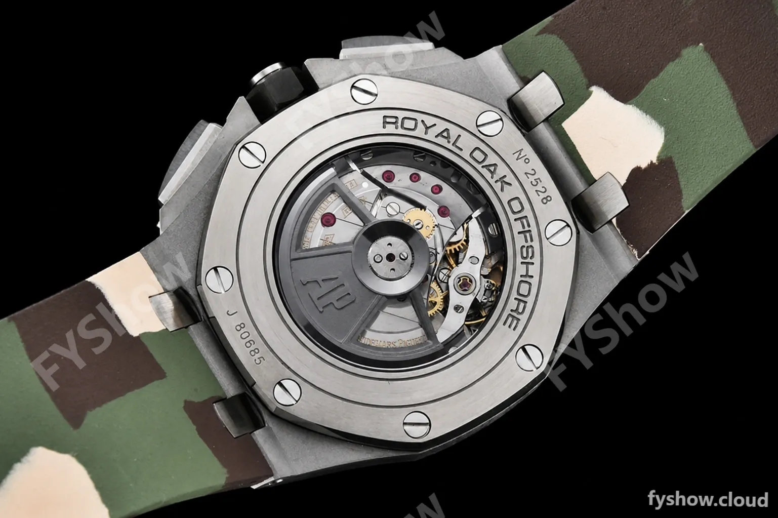 Audemars Piguet - AP ROO Chronograph SS/RU Green APF A3126 Mod - Image 14