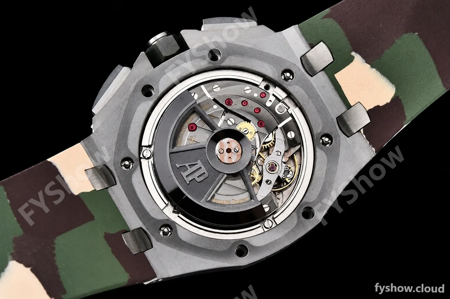 Audemars Piguet - AP ROO Chronograph SS/RU Green APF A3126 Mod - Image 19