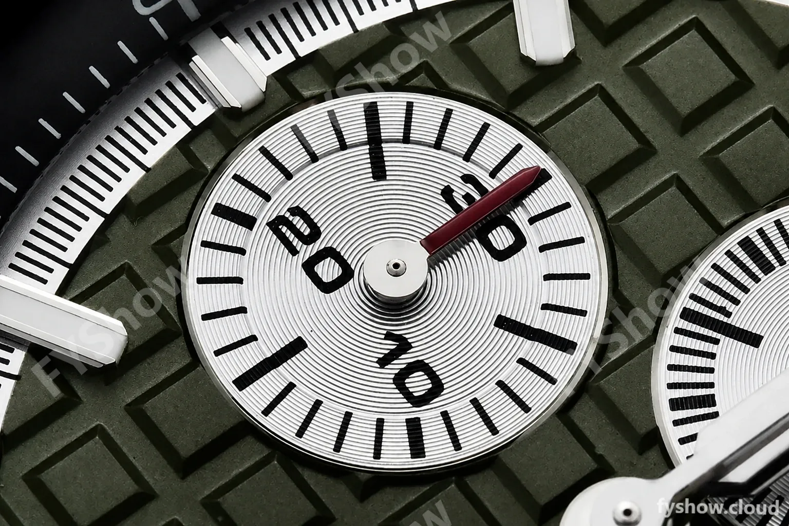 Audemars Piguet - AP ROO Chronograph SS/RU Green APF A3126 Mod - Image 9