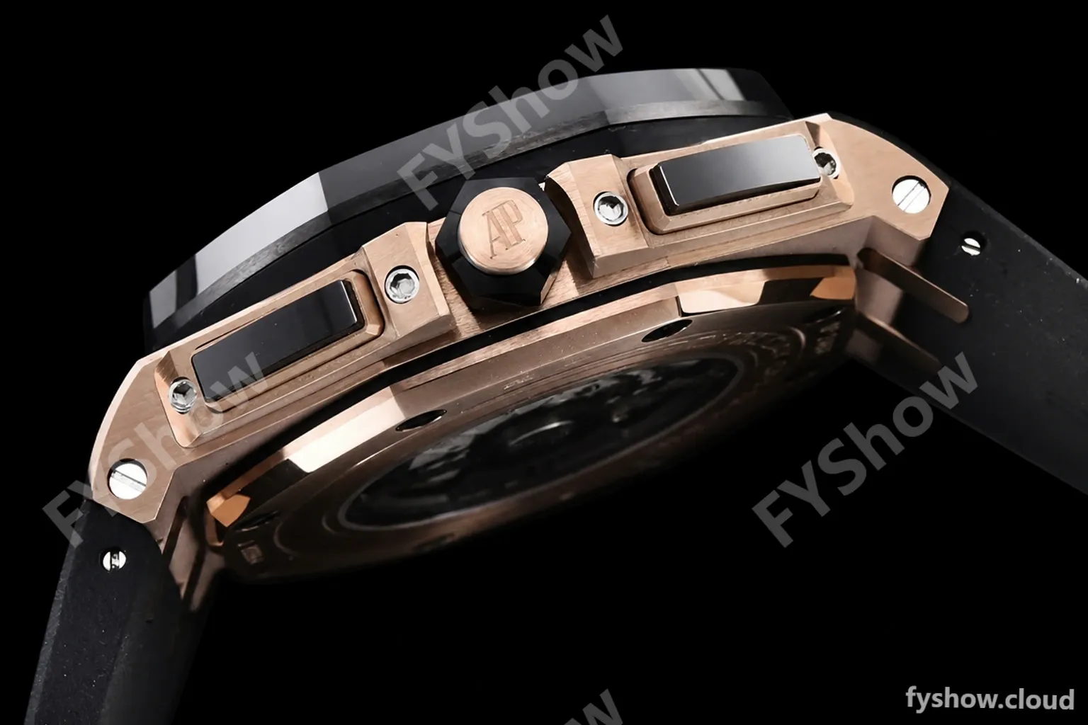 Audemars Piguet - AP ROO Chronograph CER RG/RU Grey/Stk APF A3126 Mod - Image 10