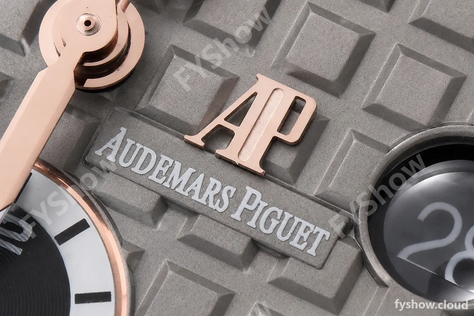 Audemars Piguet - AP ROO Chronograph CER RG/RU Grey/Stk APF A3126 Mod - Image 8