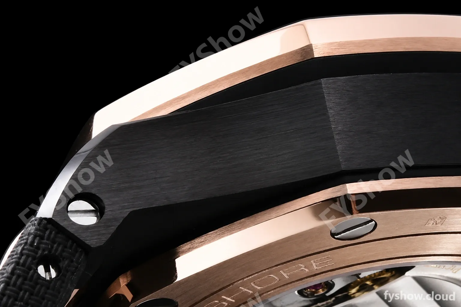 Audemars Piguet - AP ROO Chronograph RG CER/RU G-Blue/Num APF A3126 Mod - Image 12