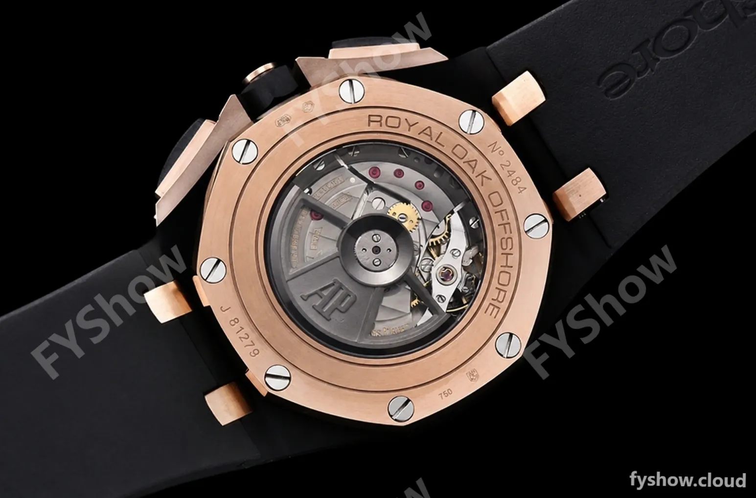 Audemars Piguet - AP ROO Chronograph RG CER/RU G-Blue/Num APF A3126 Mod - Image 18