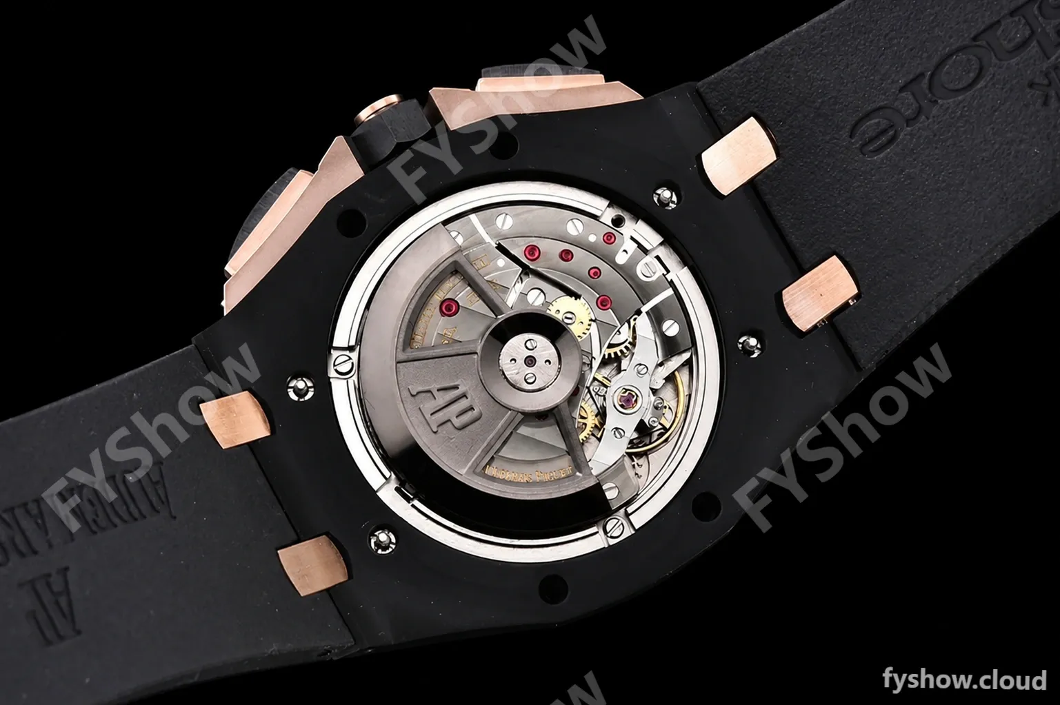 Audemars Piguet - AP ROO Chronograph RG CER/RU G-Blue/Num APF A3126 Mod - Image 19