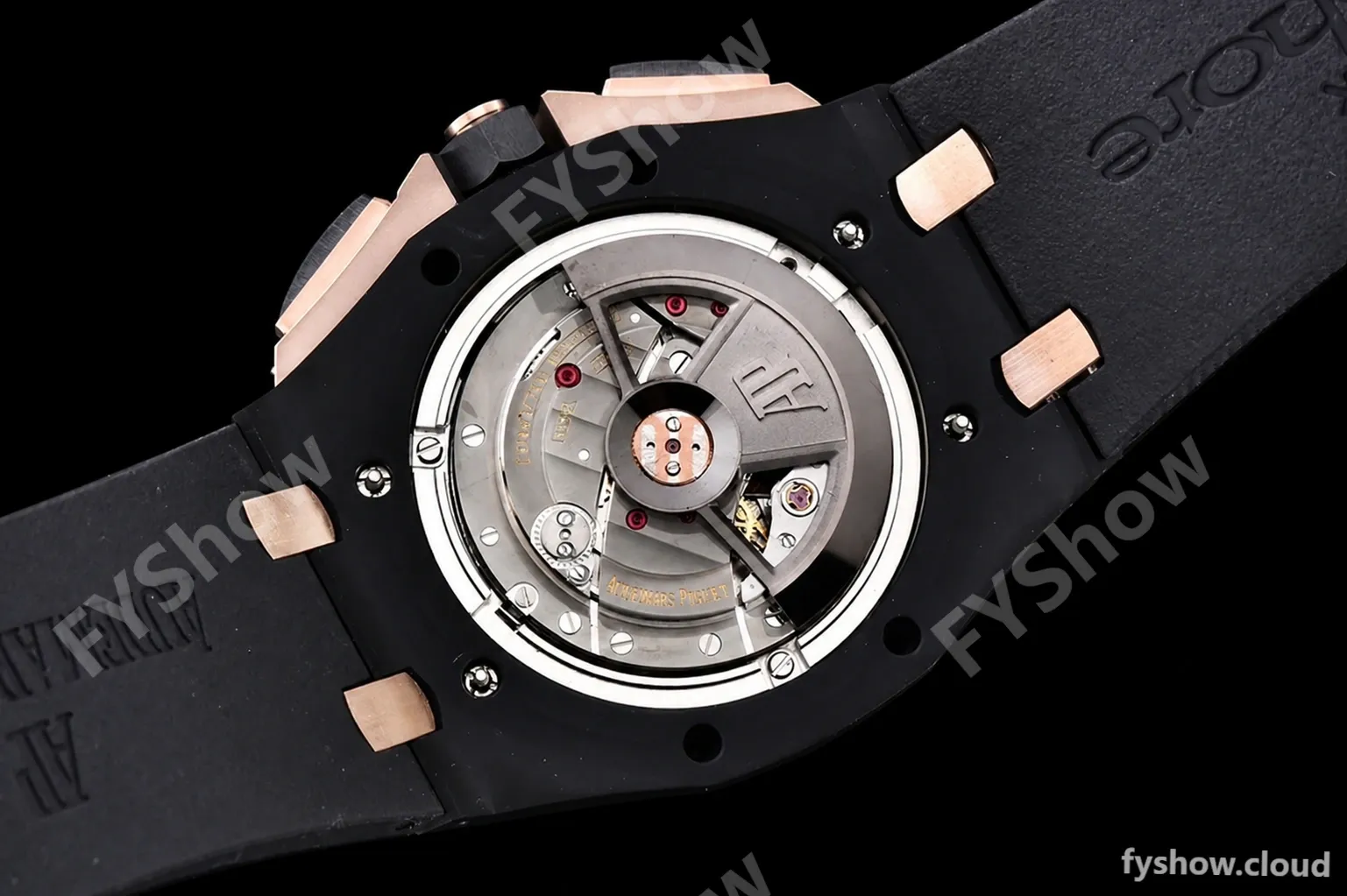 Audemars Piguet - AP ROO Chronograph RG CER/RU G-Blue/Num APF A3126 Mod - Image 20
