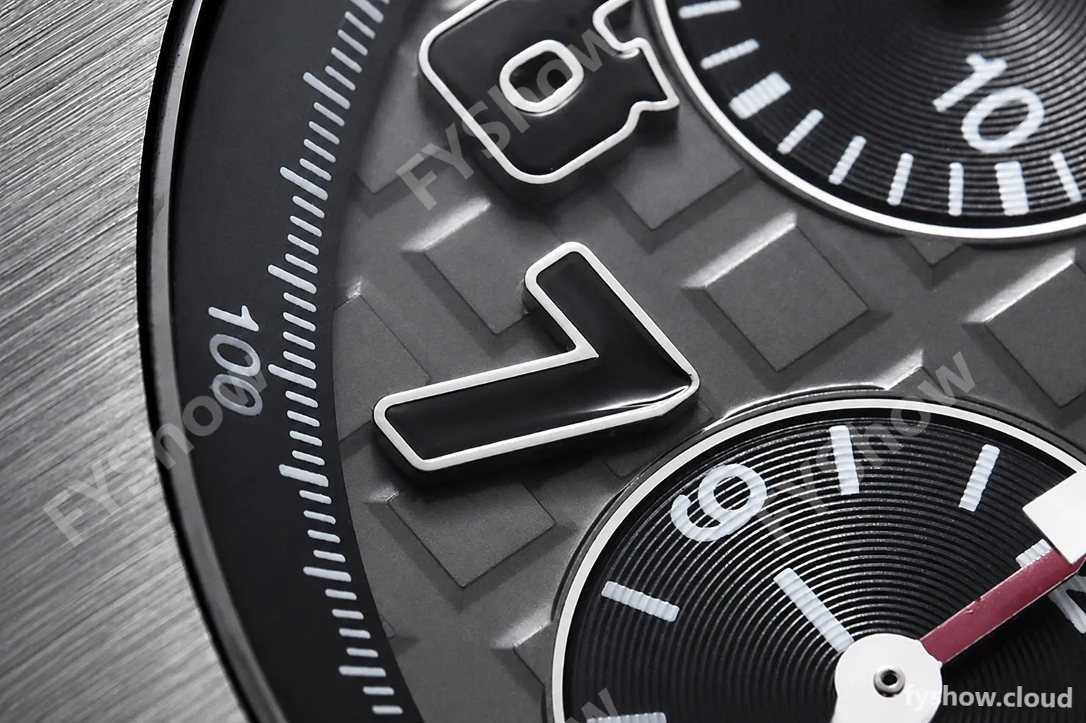 Audemars Piguet - AP ROO Chronograph SS/SS Grey/Num APF 7750 Mod - Image 12