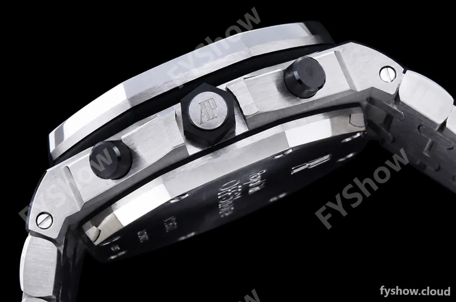 Audemars Piguet - AP ROO Chronograph SS/SS Grey/Num APF 7750 Mod - Image 13