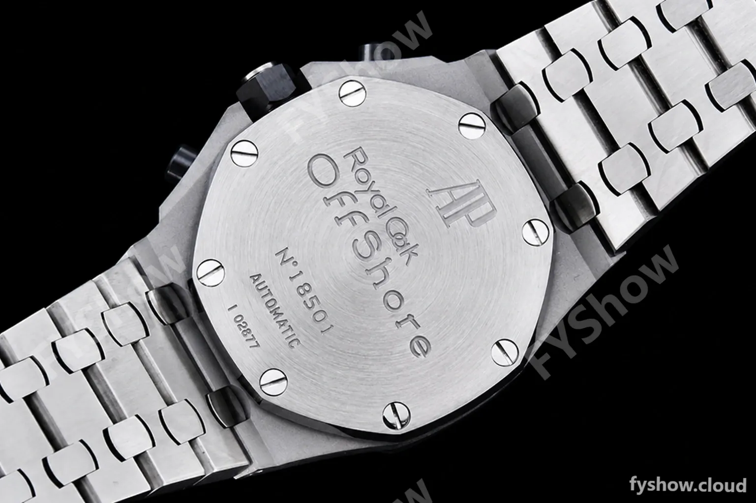 Audemars Piguet - AP ROO Chronograph SS/SS Grey/Num APF 7750 Mod - Image 16