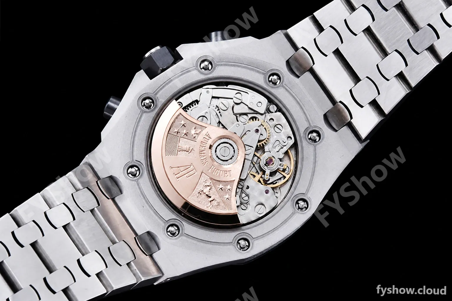 Audemars Piguet - AP ROO Chronograph SS/SS Grey/Num APF 7750 Mod - Image 18