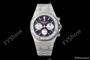 Audemars Piguet - Royal Oak Chrono 26331BC Frosted 41mm SS/SS Purple OMF Cal.2385 Mod