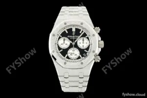 Audemars Piguet - Royal Oak Chrono 26239BC Gain Weight 41mm Frosted SS/SS SWF Black Dial DDF DD4401