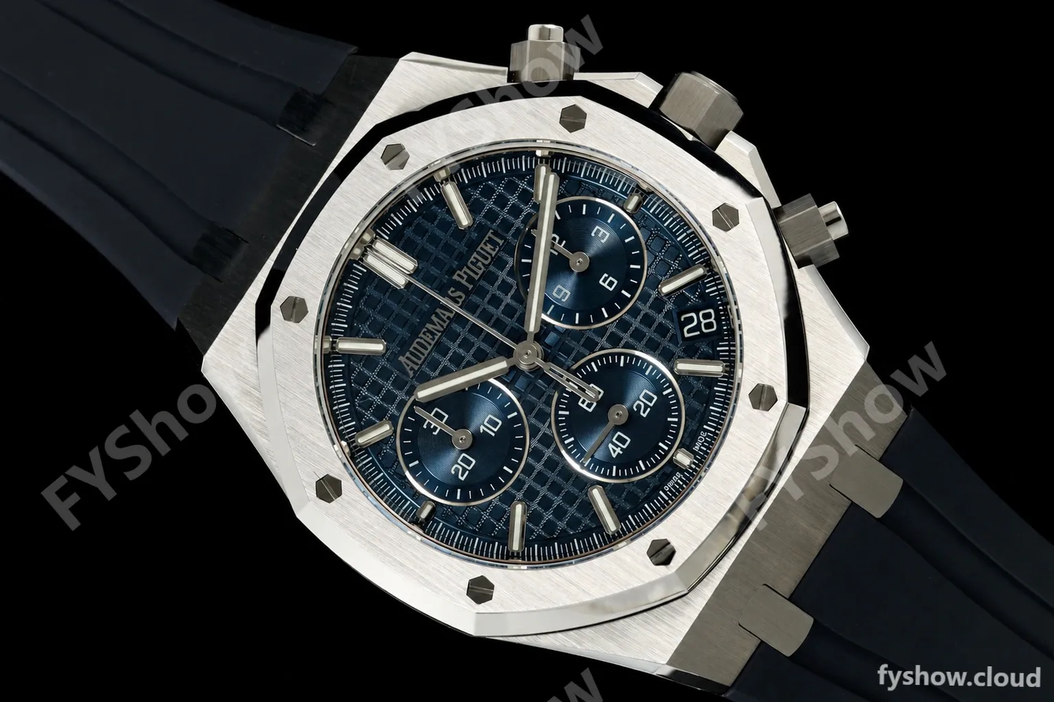 Audemars Piguet - Royal Oak 26240ST Gain Weight 41mm SS/RU Blue SWF Dial DDF DD4401 - Image 26