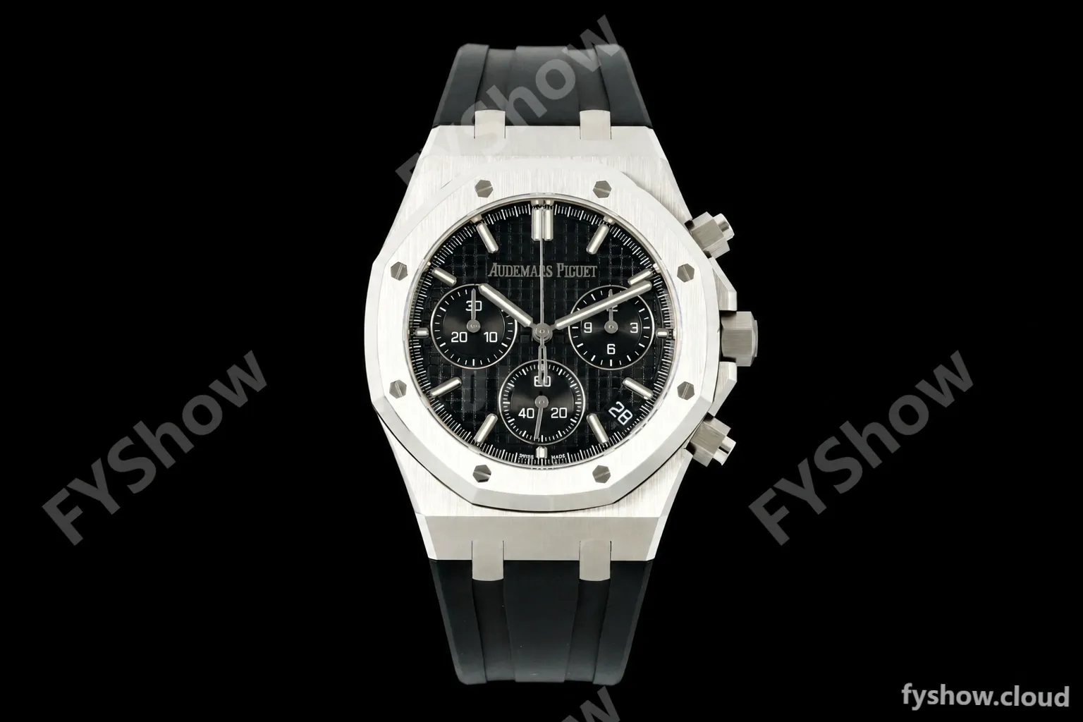 Audemars Piguet - Royal Oak 26240ST 50th Anniversary 41mm SS/RU Black SWF Dial DDF DD4401
