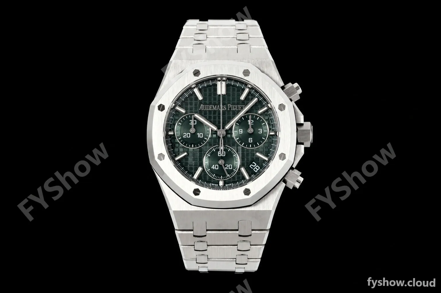 Audemars Piguet - Royal Oak 26240ST 50th Anniversary 41mm SS/SS Green SWF Dial DDF DD4401
