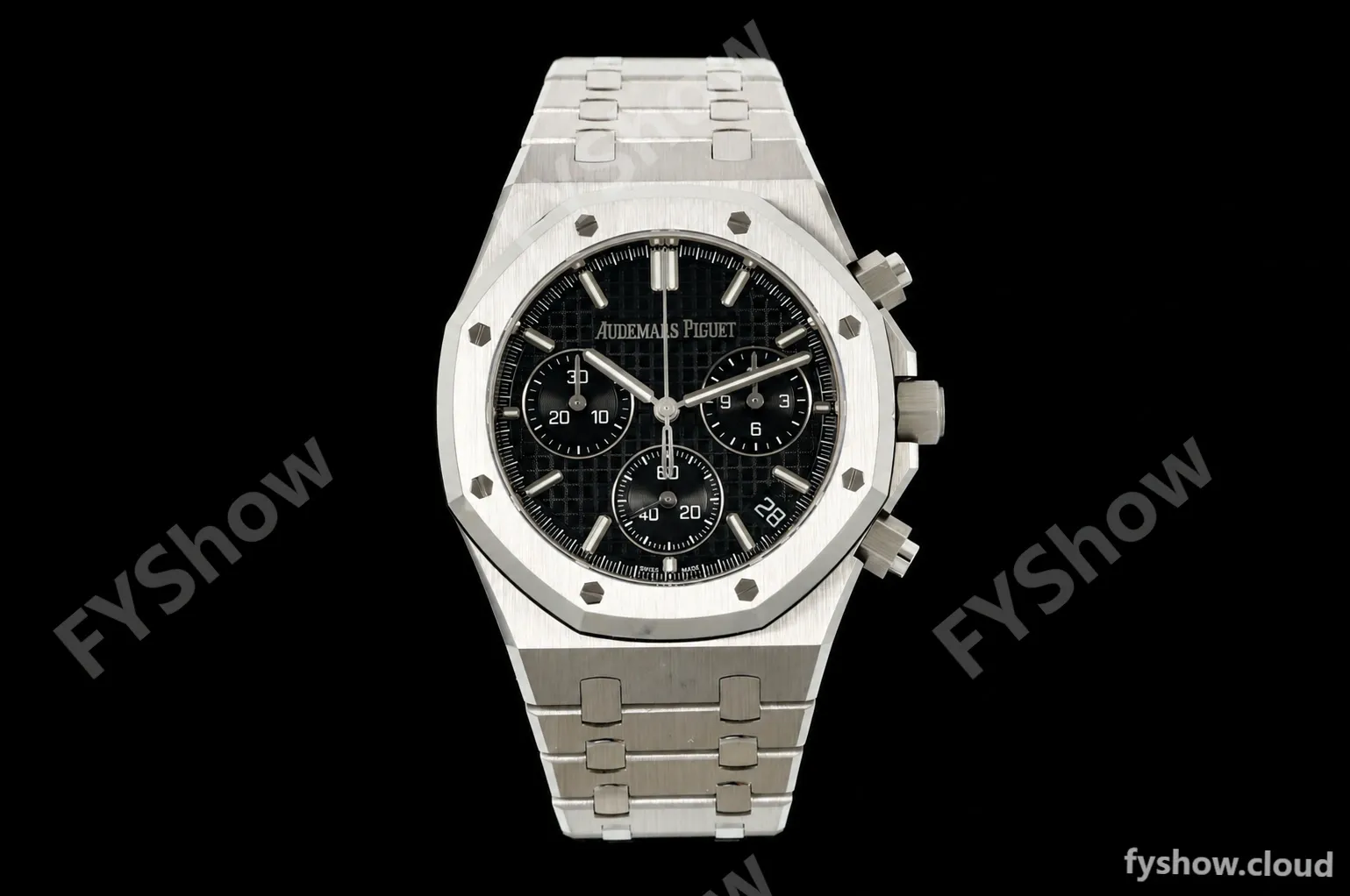Audemars Piguet - Royal Oak 26240ST 50th Anniversary 41mm SS/SS Black SWF Dial DDF DD4401