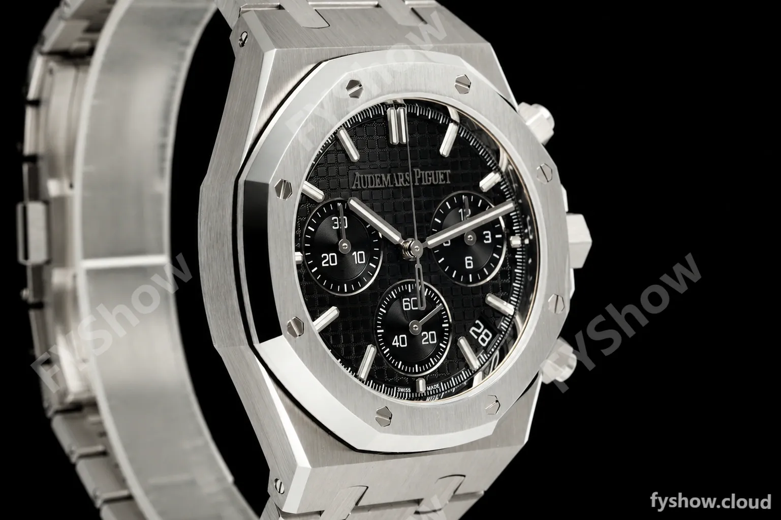 Audemars Piguet - Royal Oak 26240ST 50th Anniversary 41mm SS/SS Black SWF Dial DDF DD4401 - Image 2