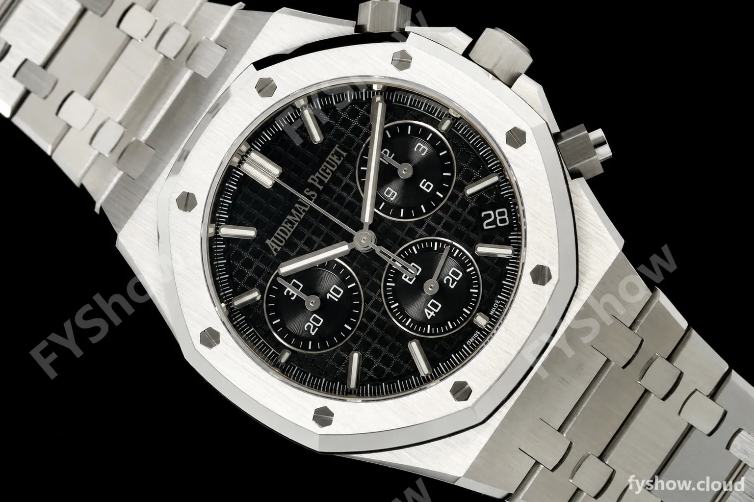 Audemars Piguet - Royal Oak 26240ST 50th Anniversary 41mm SS/SS Black SWF Dial DDF DD4401 - Image 26