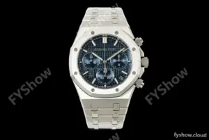 Audemars Piguet - Royal Oak 26240ST 50th Anniversary 41mm SS/SS Blue SWF Dial DDF DD4401