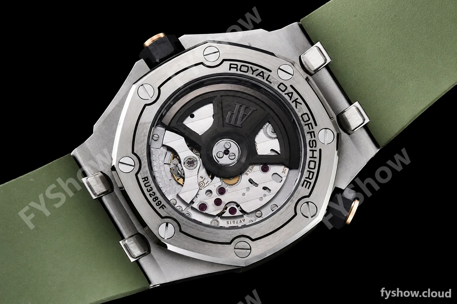 Audemars Piguet - Royal Oak Offshore Diver 15720 SS/RU Green ZF A4308 - Image 17