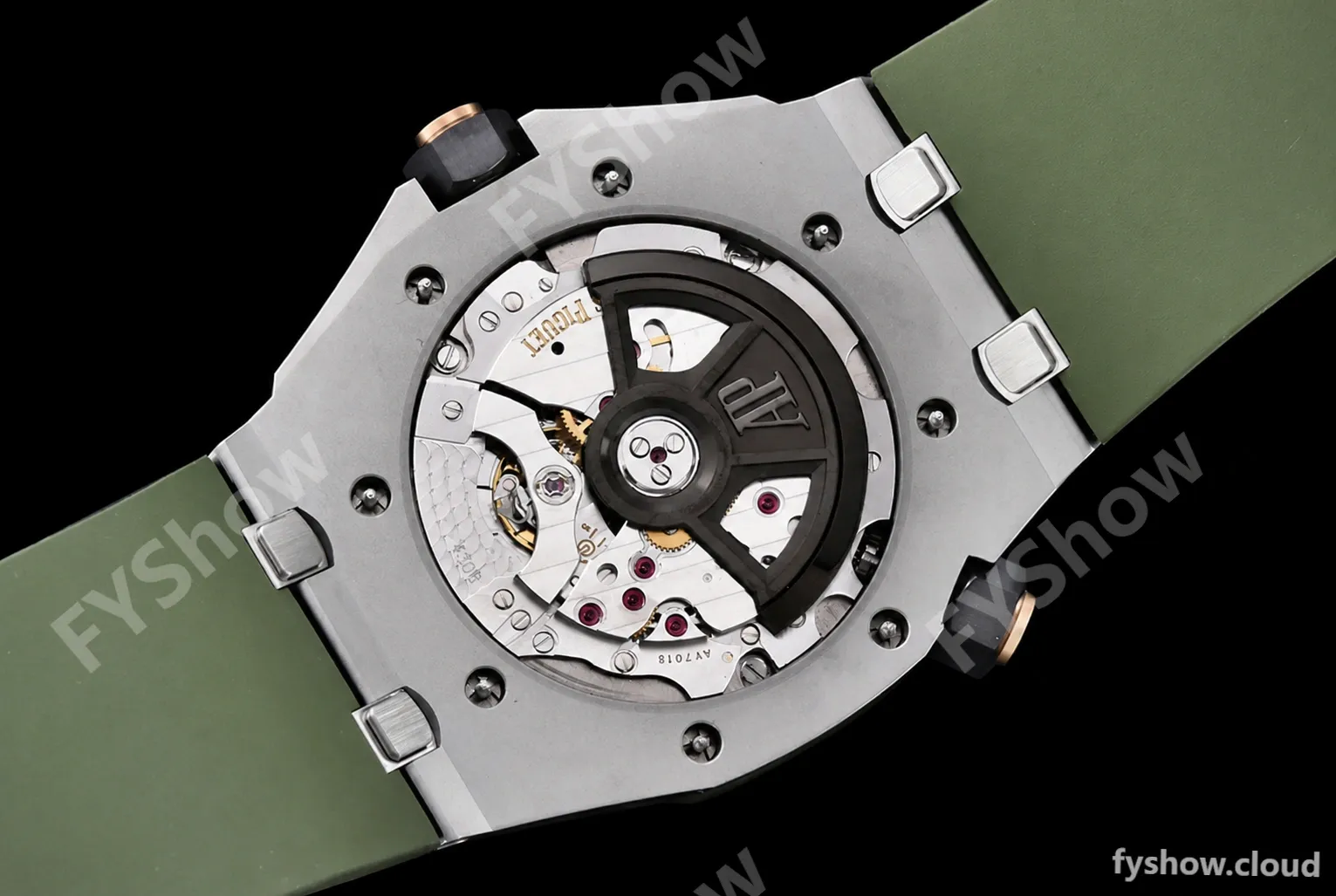 Audemars Piguet - Royal Oak Offshore Diver 15720 SS/RU Green ZF A4308 - Image 18
