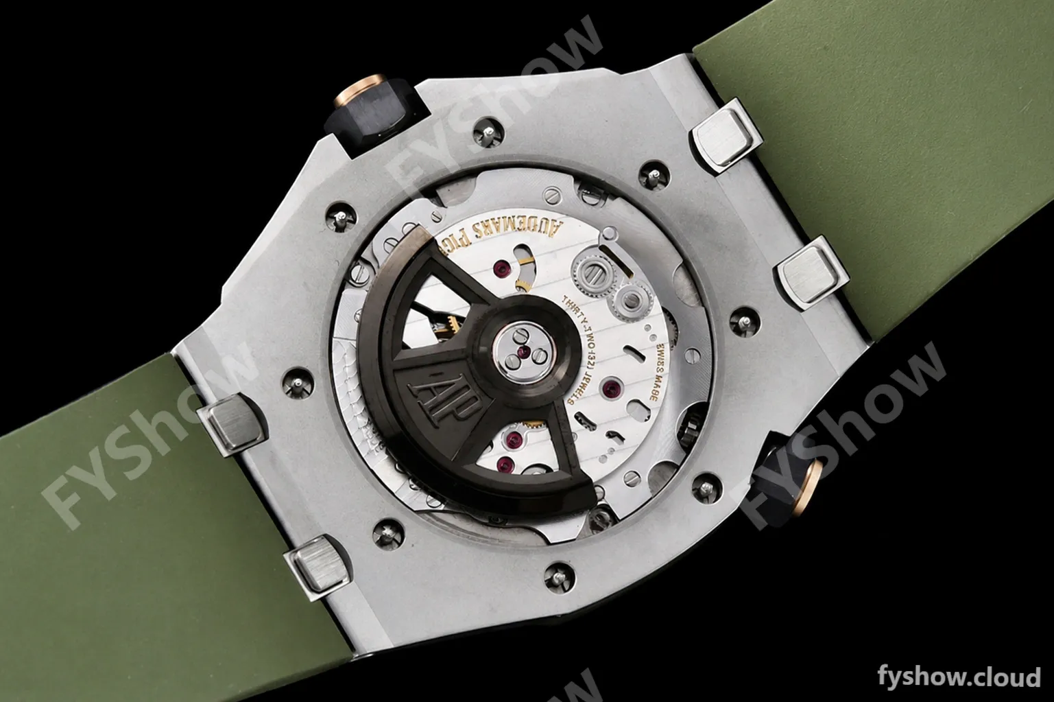 Audemars Piguet - Royal Oak Offshore Diver 15720 SS/RU Green ZF A4308 - Image 19