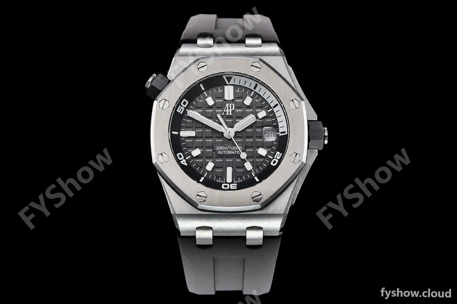 Audemars Piguet - Royal Oak Offshore Diver 15720 SS/RU Grey ZF A4308