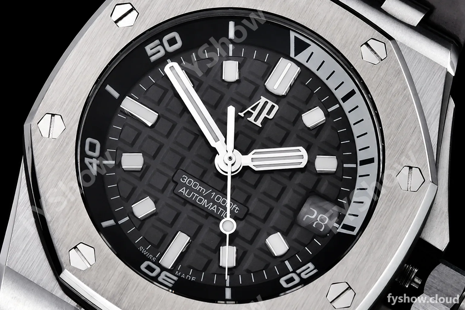 Audemars Piguet - Royal Oak Offshore Diver 15720 SS/RU Grey ZF A4308 - Image 5