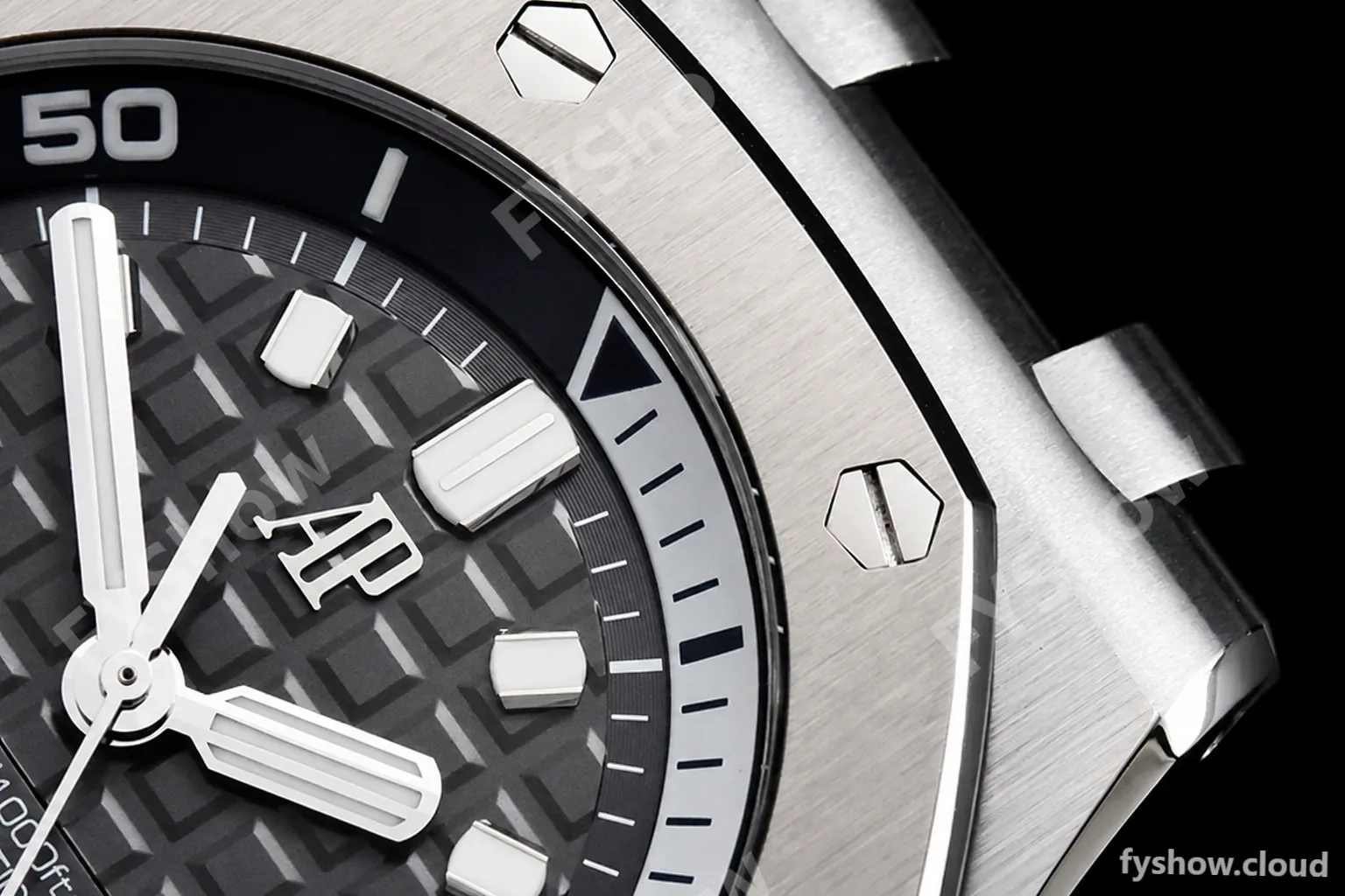 Audemars Piguet - Royal Oak Offshore Diver 15720 SS/RU Grey ZF A4308 - Image 6