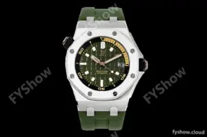 Audemars Piguet - Royal Oak Diver 15720ST 42mm SS/RU Green APF A4308