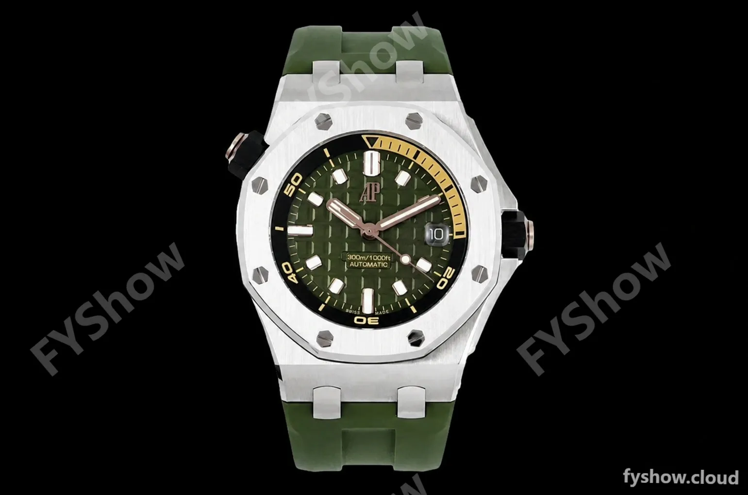 Audemars Piguet - Royal Oak Diver 15720ST 42mm SS/RU Green APF A4308