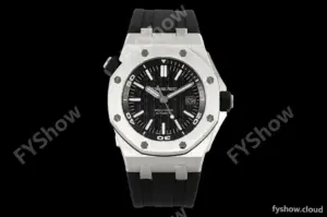 Audemars Piguet - Royal Oak Offshore Diver 15710ST Black SS/RU ZF V2 SA3120