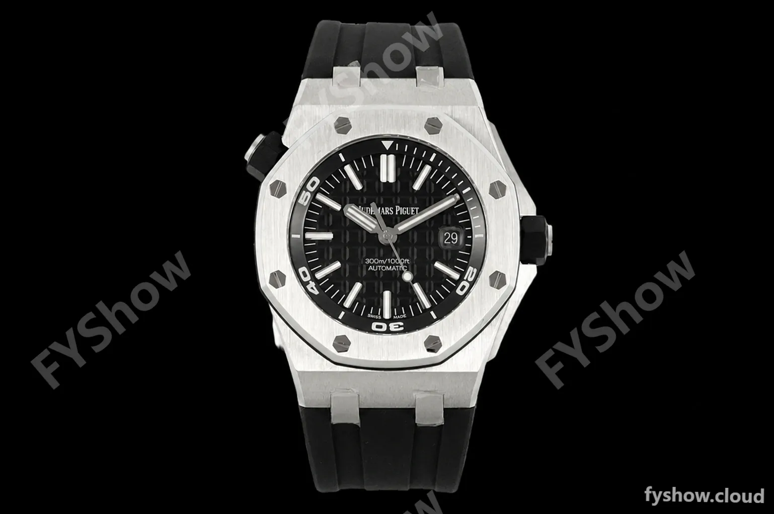 Audemars Piguet - Royal Oak Offshore Diver 15710ST Black SS/RU ZF V2 SA3120