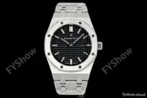 Audemars Piguet - Royal Oak Ladies 67650ST 33mm SS/SS Blk/Stk ZF Swiss Qtz