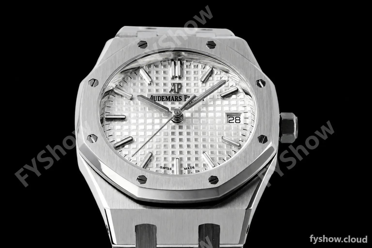 Audemars Piguet - Royal Oak Ladies 34mm 77350ST SS/SS White ZF A5800 - Image 2
