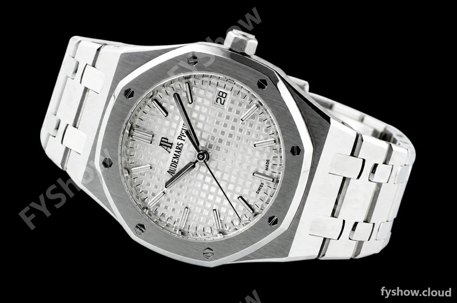 Audemars Piguet - Royal Oak Ladies 34mm 77350ST SS/SS White ZF A5800 - Image 4