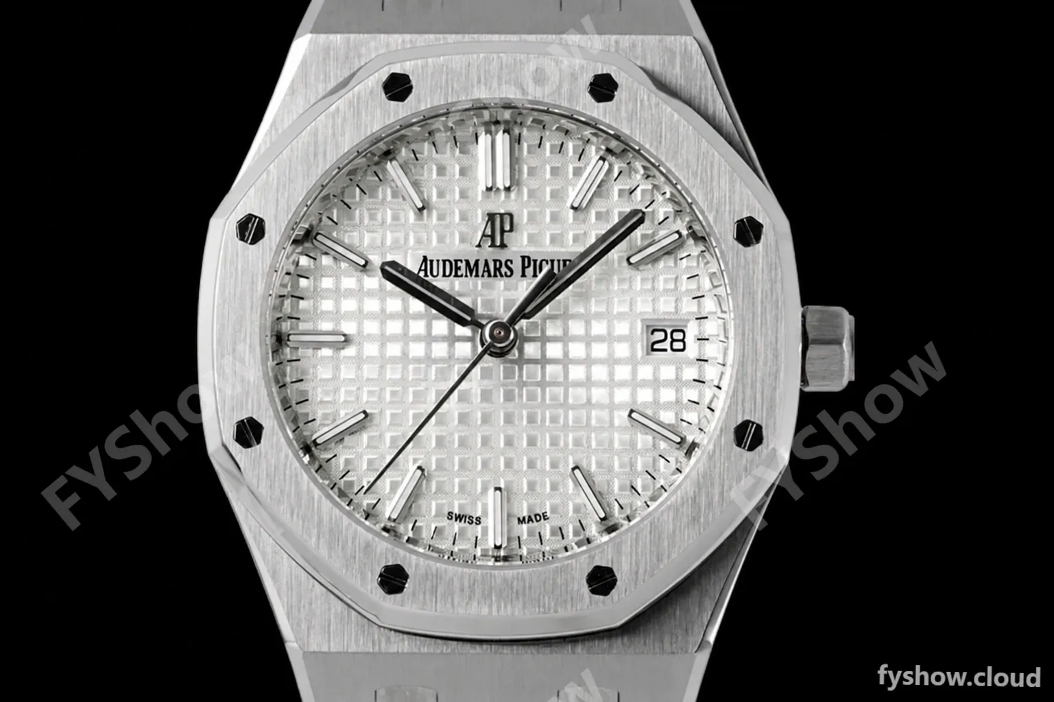 Audemars Piguet - Royal Oak Ladies 34mm 77350ST SS/SS White ZF A5800 - Image 5